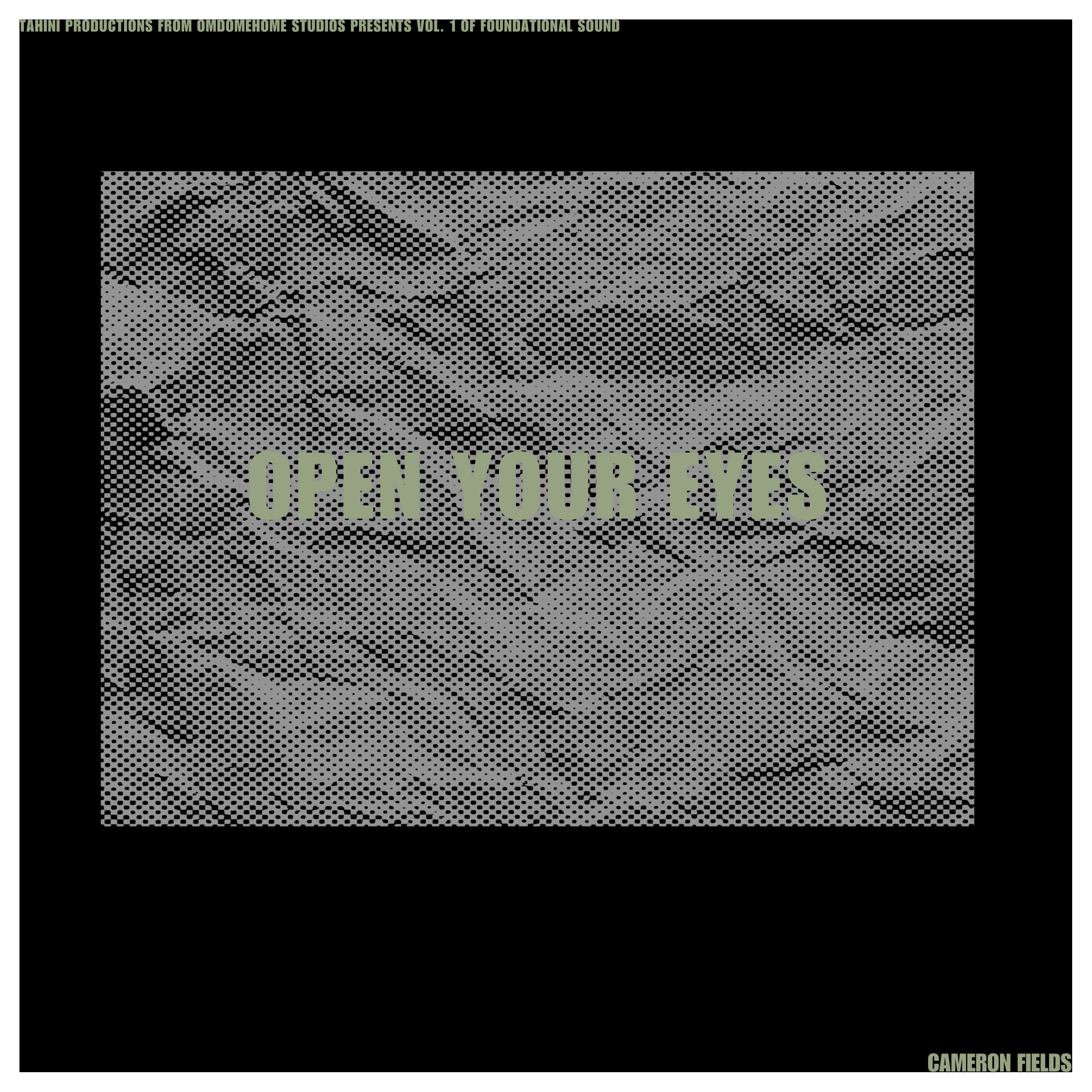 Open Your Eyes album cover — Cameron Fields